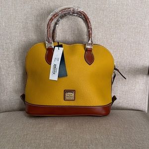 Dooney and Bourke Mustard Satchel